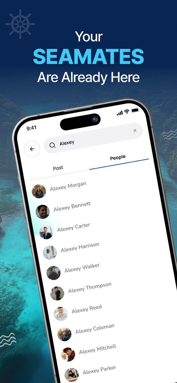 Seaya app: your seamates are already here, search the people on your sailing